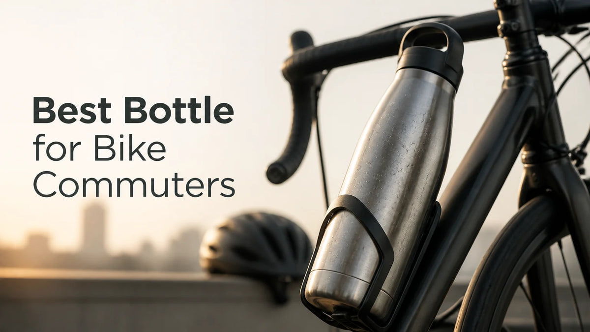 Best vacuum insulated water bottle for commuters who bike