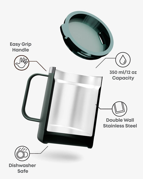 Bohtal Insulated Coffee Mug Slytherin - image 2